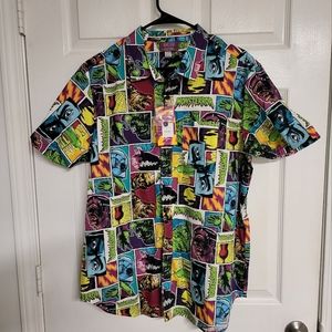 Universal Monster Botton Down Shirt Men's